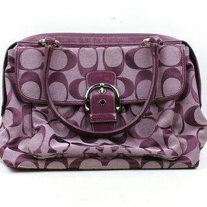 Coach Women's Pink Large Shoulder Bag (PoshAP40)